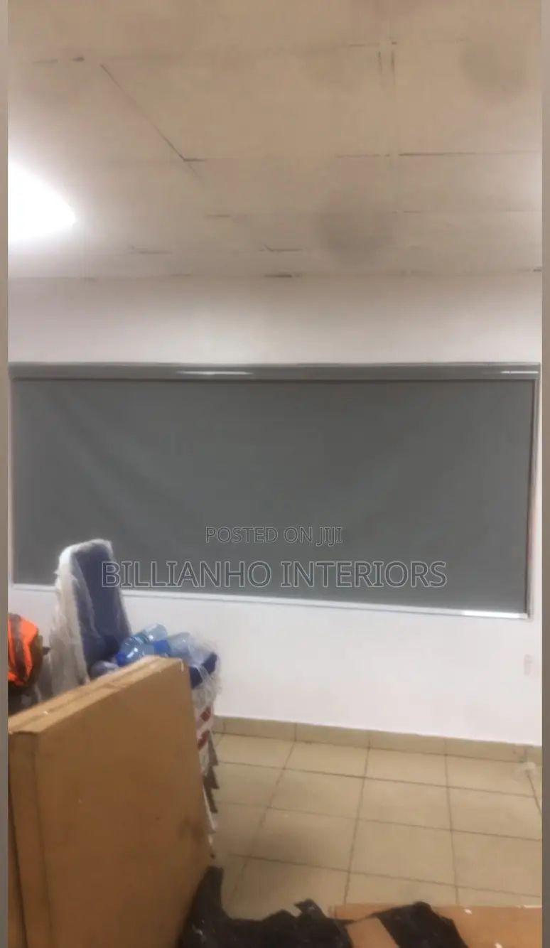 Quality Light Grey Roller Blackout Blinds