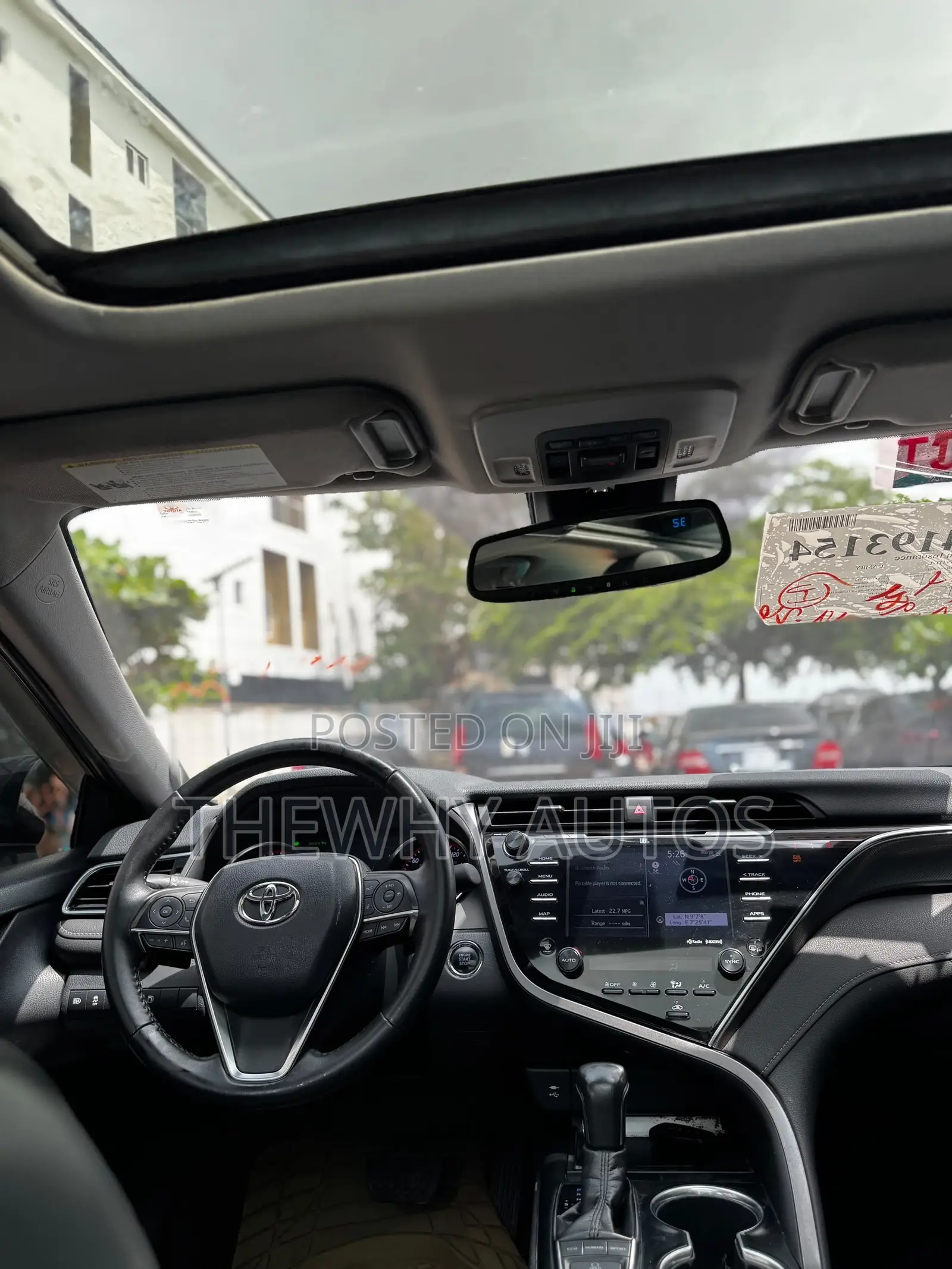 Toyota Camry XSE V6 FWD (3.5L 6cyl 8AM) 2018 White