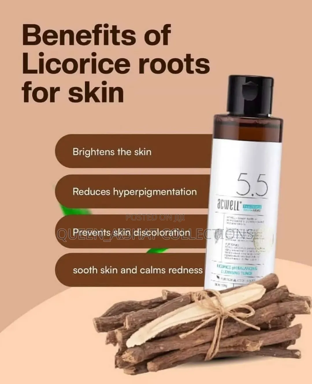 Acwell Licorice pH Balancing Cleansing Toner - 150ml