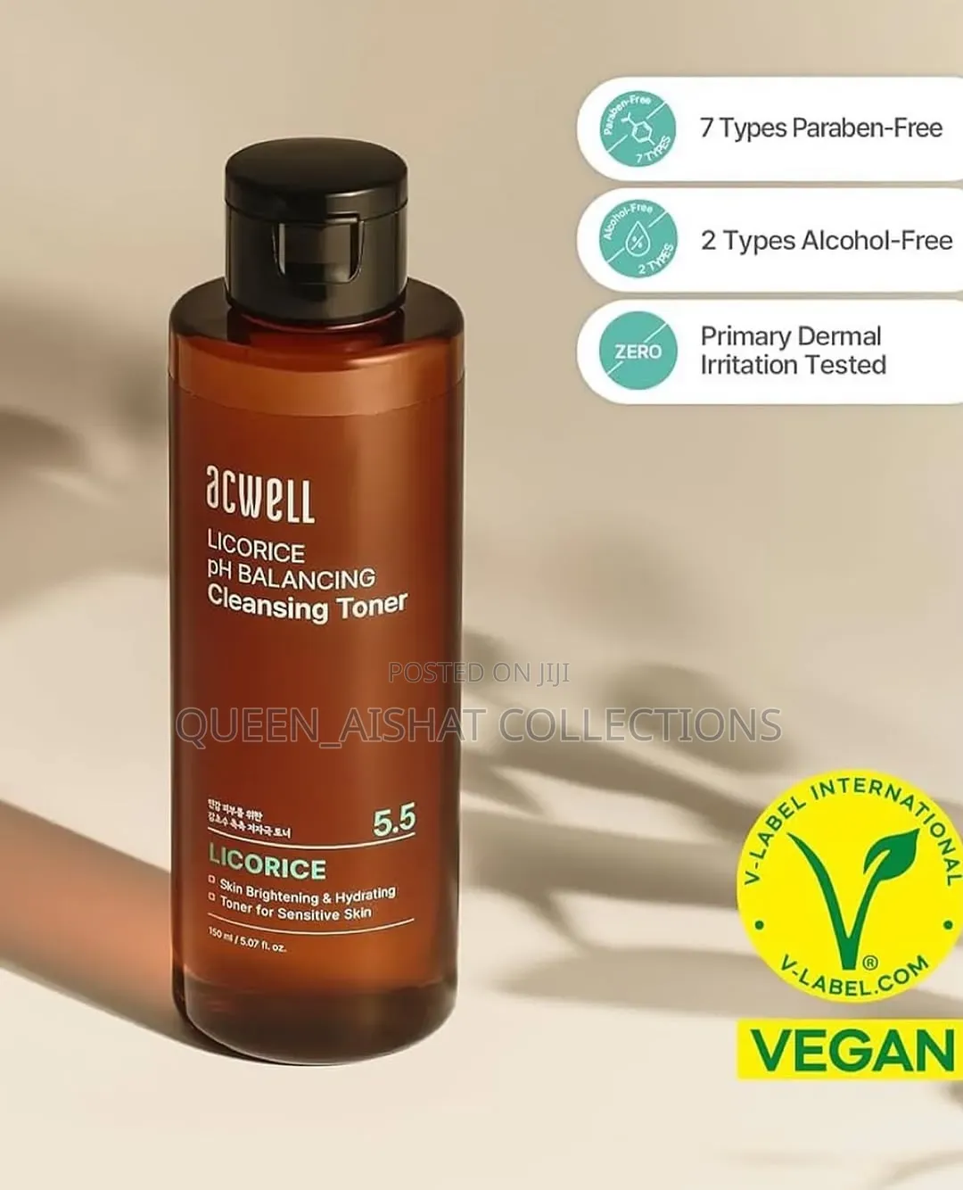 Acwell Licorice pH Balancing Cleansing Toner - 150ml