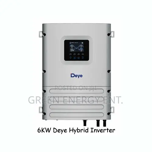 Deye 6KW Inverter + 5KWh Deye Battery + 600W (X6) Panels + Shipping