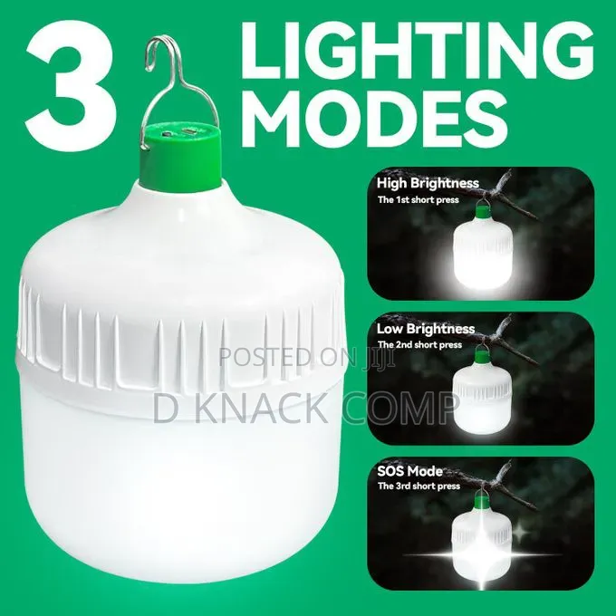 30W Rechargeable Touch Light Bulb, Emergency Lamp, Camping LED Light