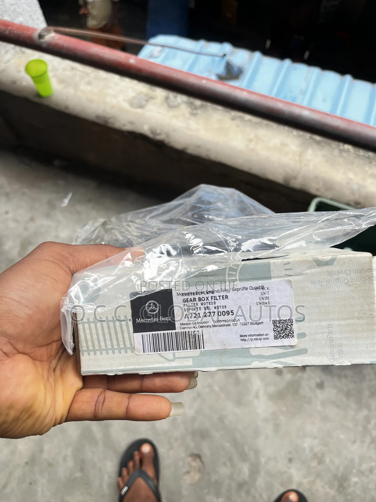 Gearbox Oil Filter Mercedes-Benz ML350, 2012 Model