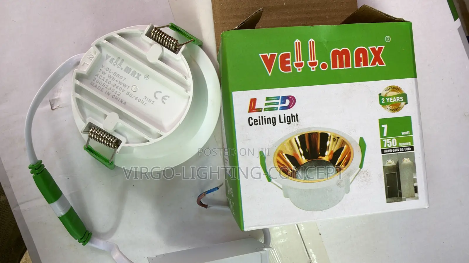 Vellmax 7-Watt LED COB Ceiling Spot Light