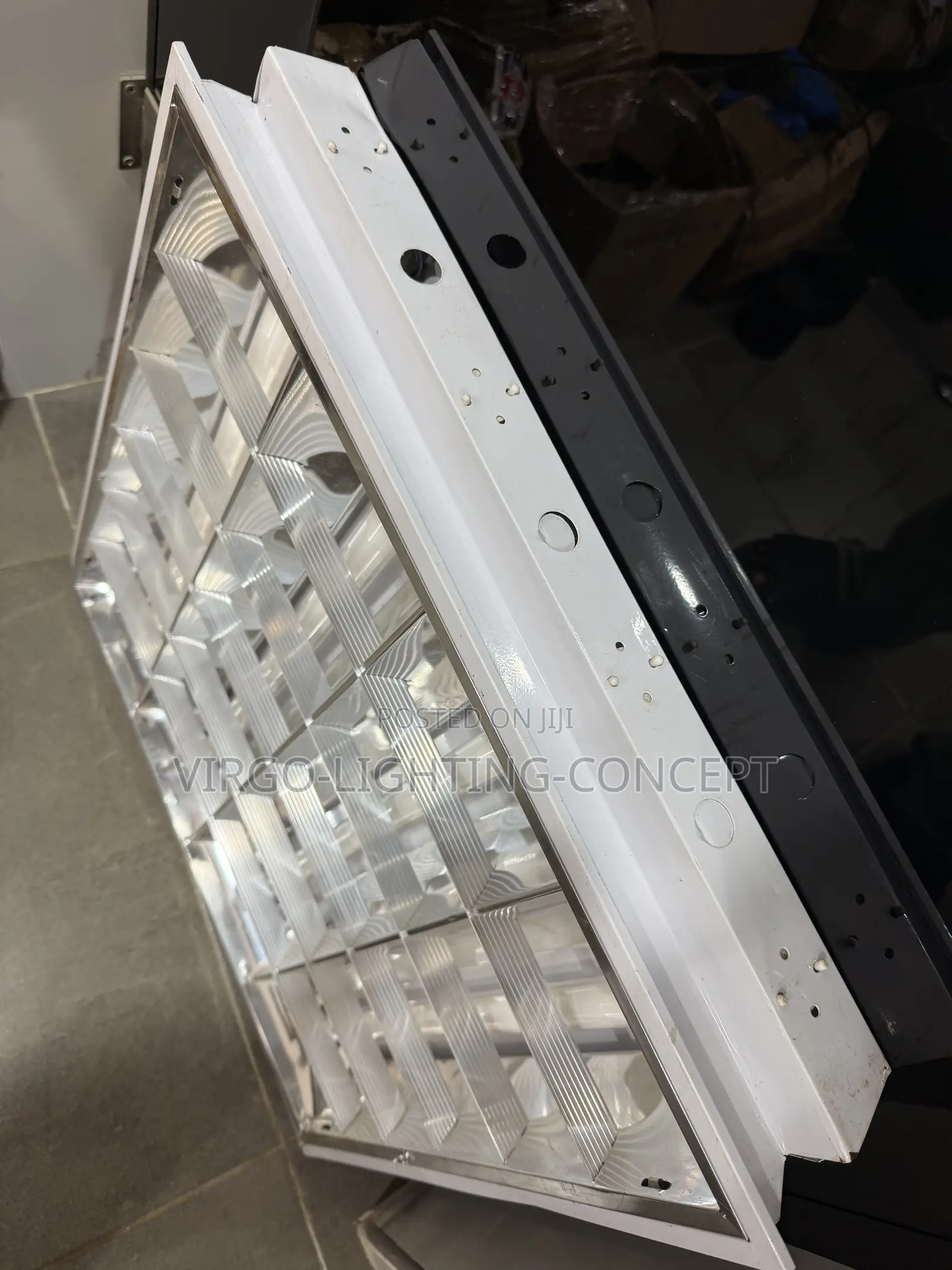 4x18w 600x600mm Recessed Modular Louver Ceiling Light Fixture