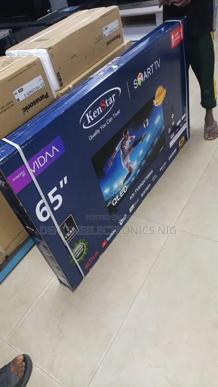 Brand New Kenstar 65inches Qled Vidaa UHD Frameless Smart TV