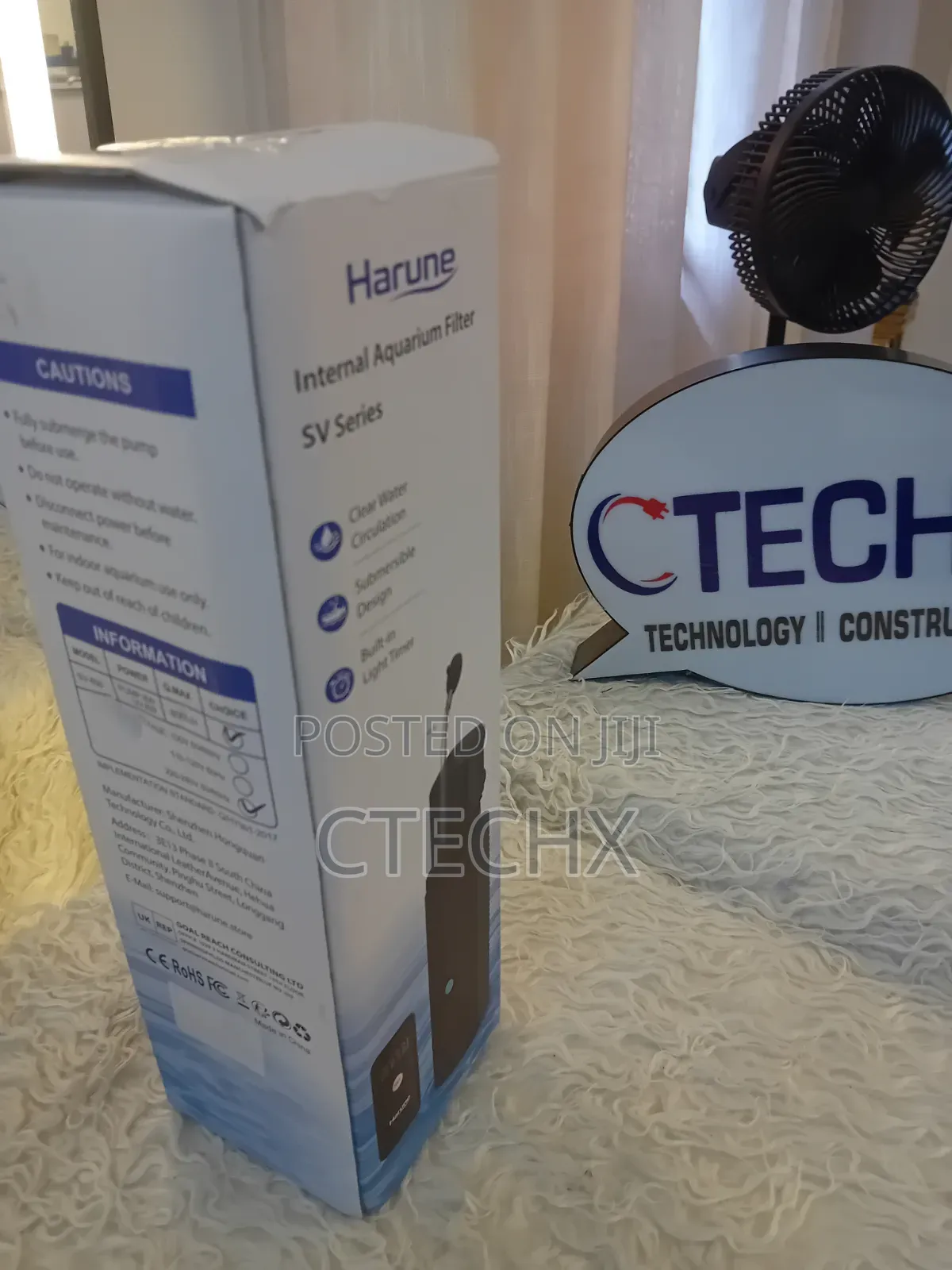Harune 800l/H UV Filter for Fish Tanks ,Turns Green Water to Clear
