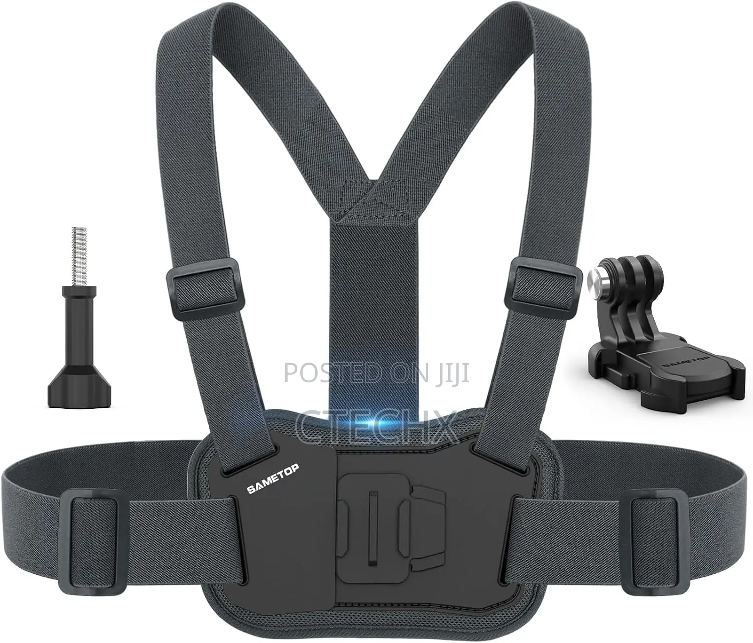 Sametop Chest Mount Harness Strap Chest Body Mount for GoPro DJI Osmo