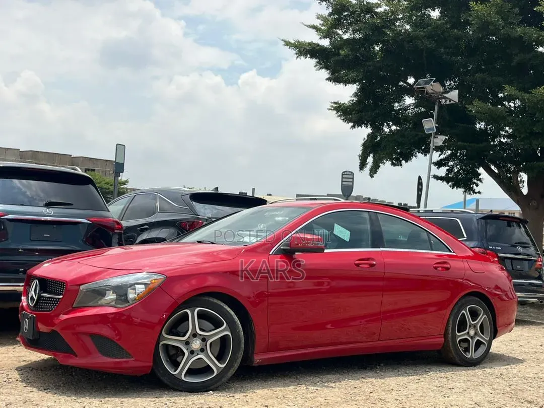 Mercedes-Benz CLA-Class 2015 Red