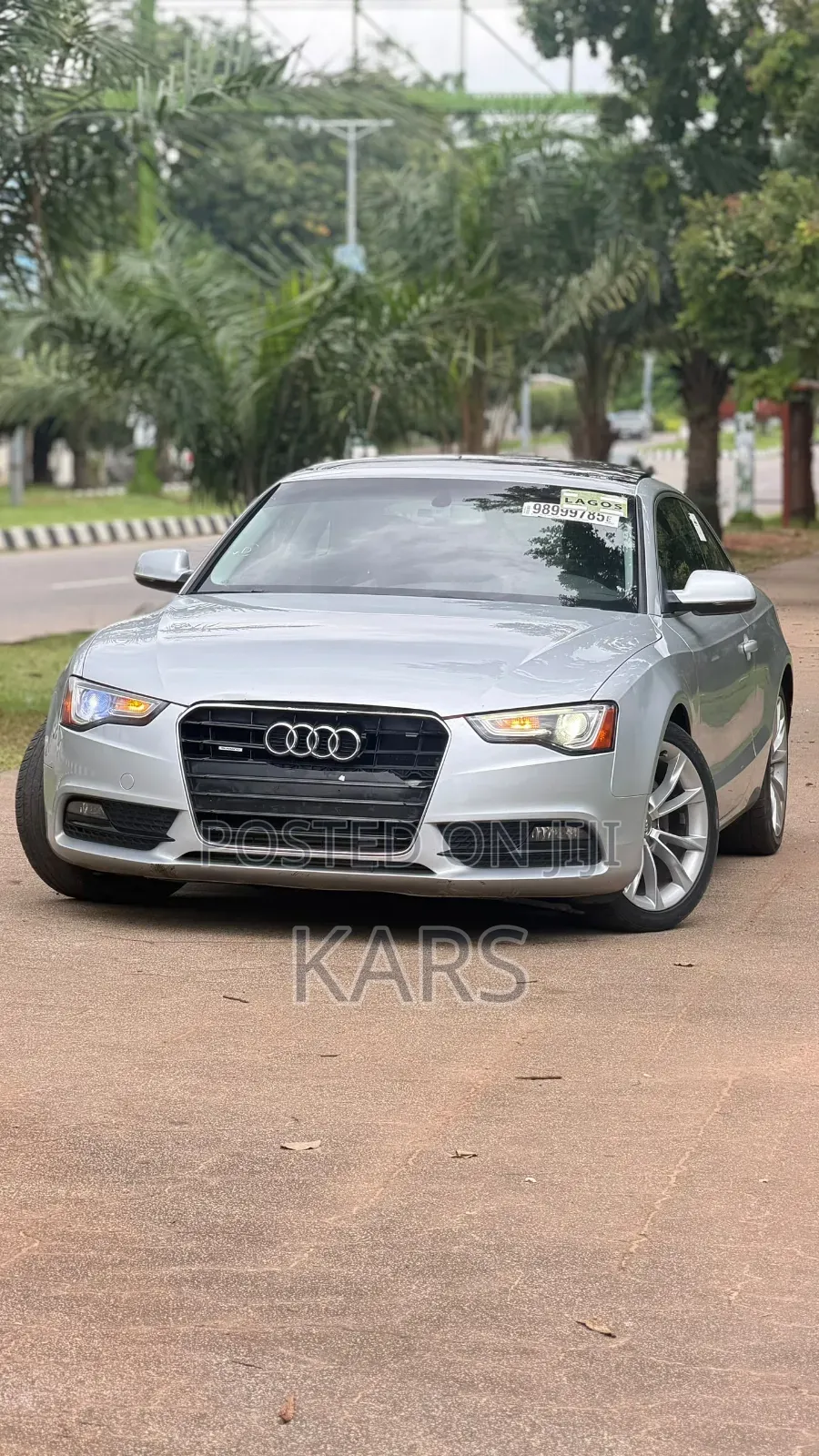 Audi A5 2.0T Quattro Coupe 2012 Silver