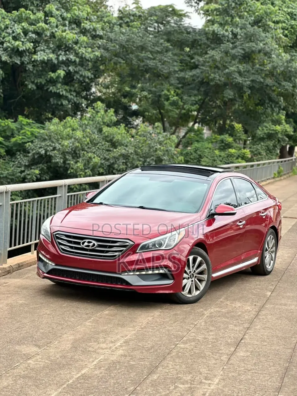 Hyundai Sonata 2015 Red