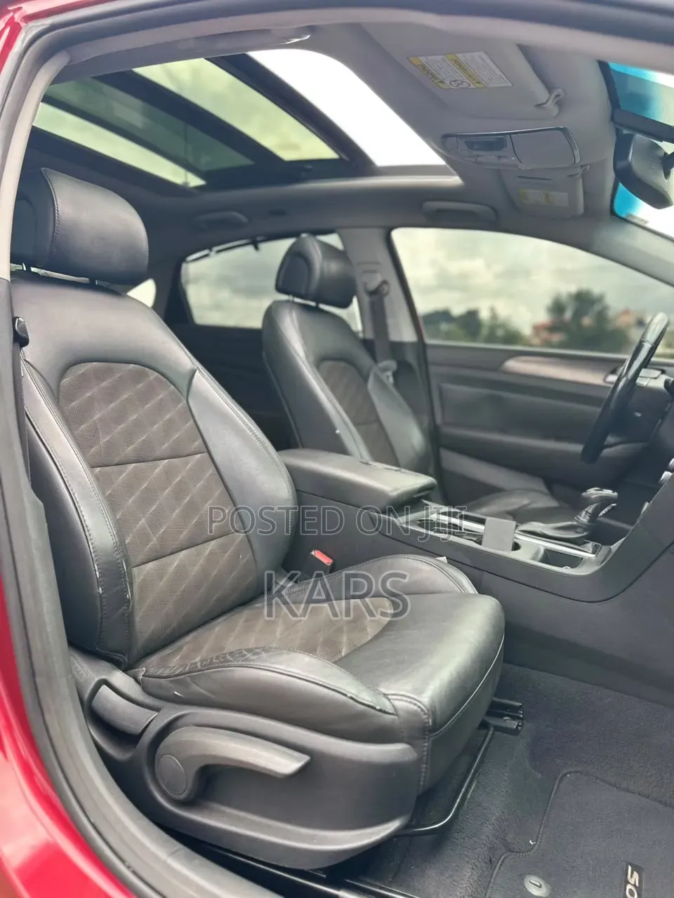 Hyundai Sonata 2015 Red