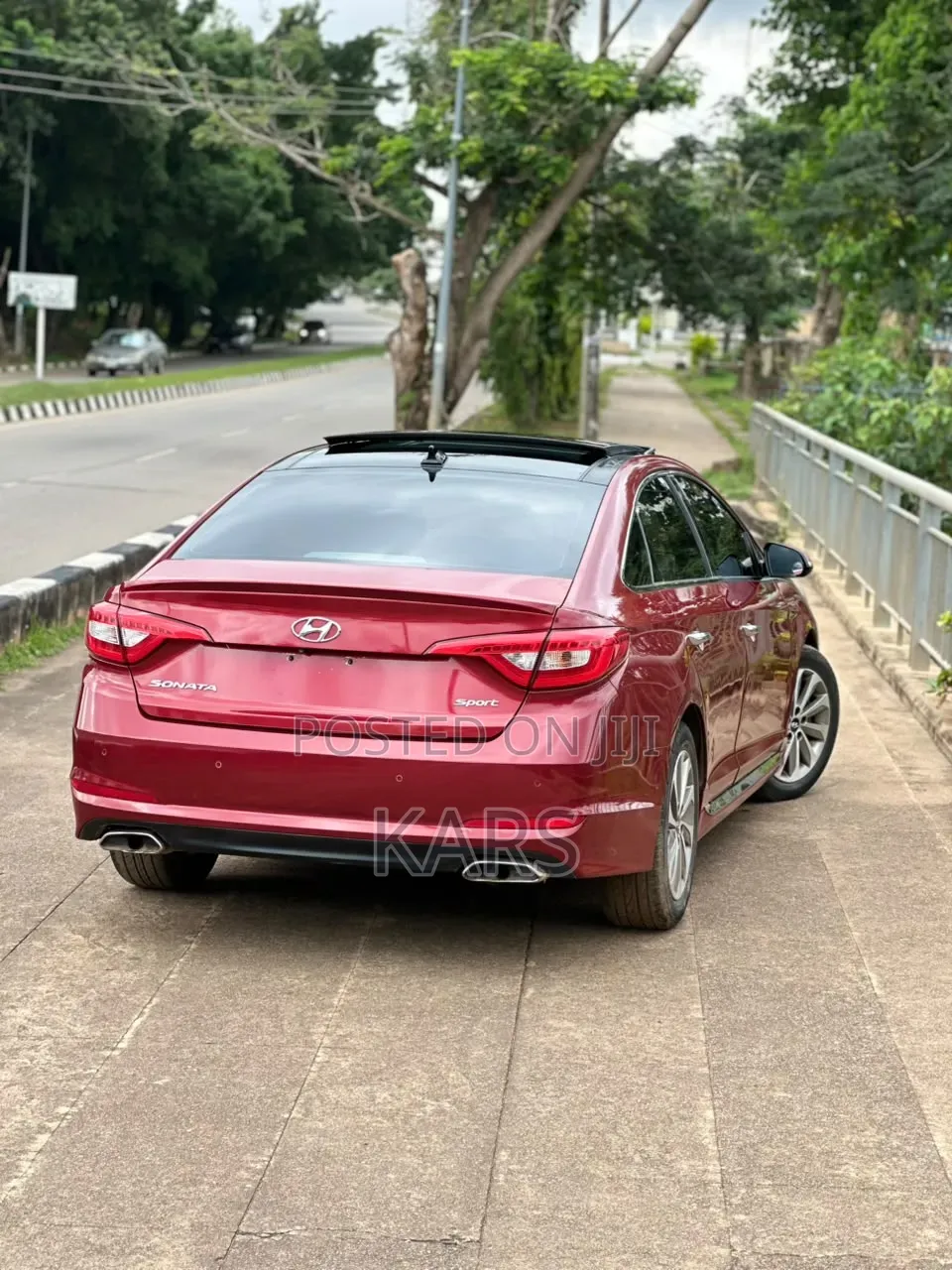 Hyundai Sonata 2015 Red