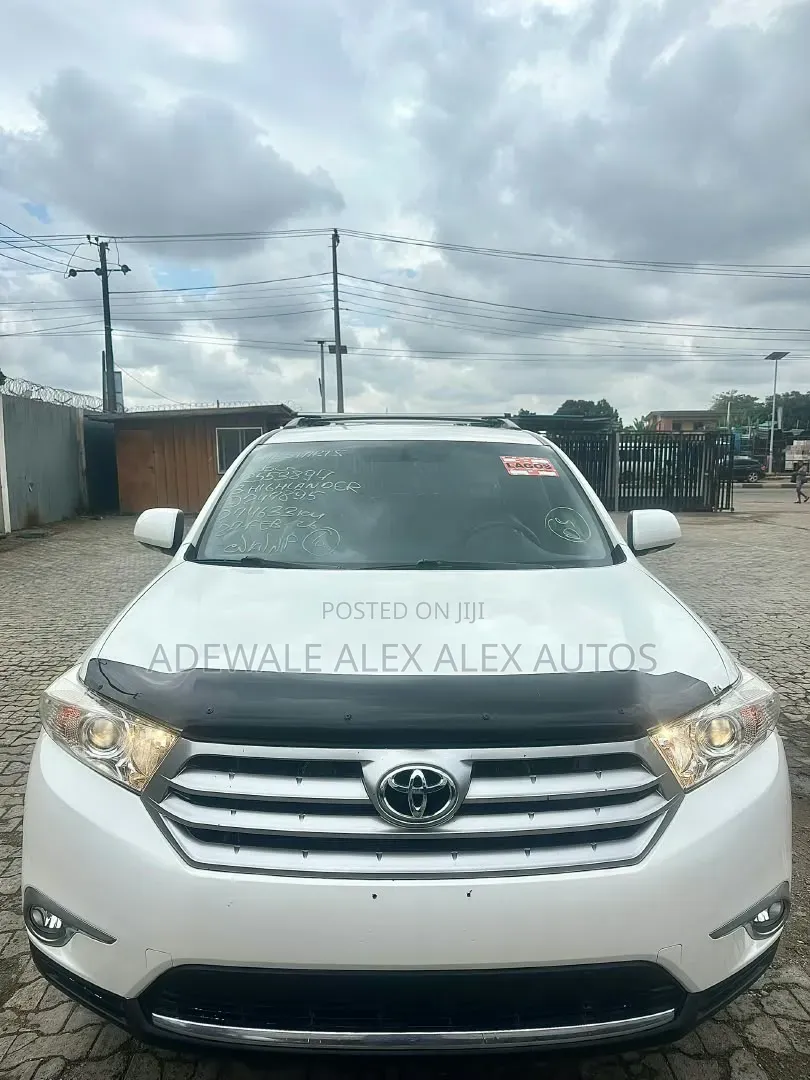 Toyota Highlander 2012 White