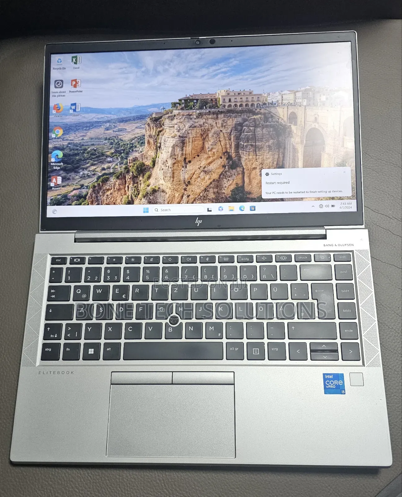 Laptop HP EliteBook 840 G9 8GB Intel Core i5 SSD 256GB