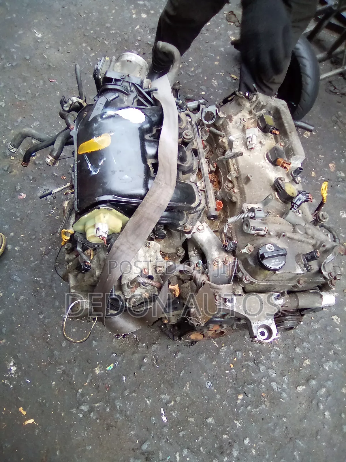 Engine and Transmission for Toyota Highlander 2012.