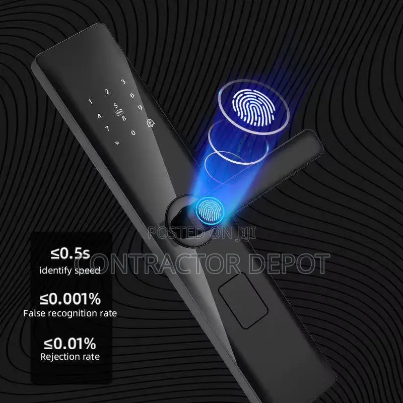 TTlock Smart Digital Door Lock With Fingerprint Password Card and Key