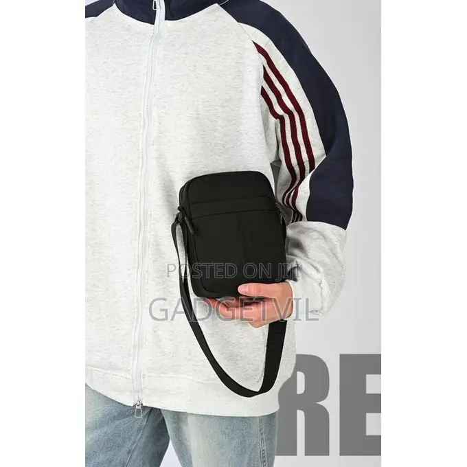 Men's Portable Small Commuter Mobile Mini Travel Messenger Bag