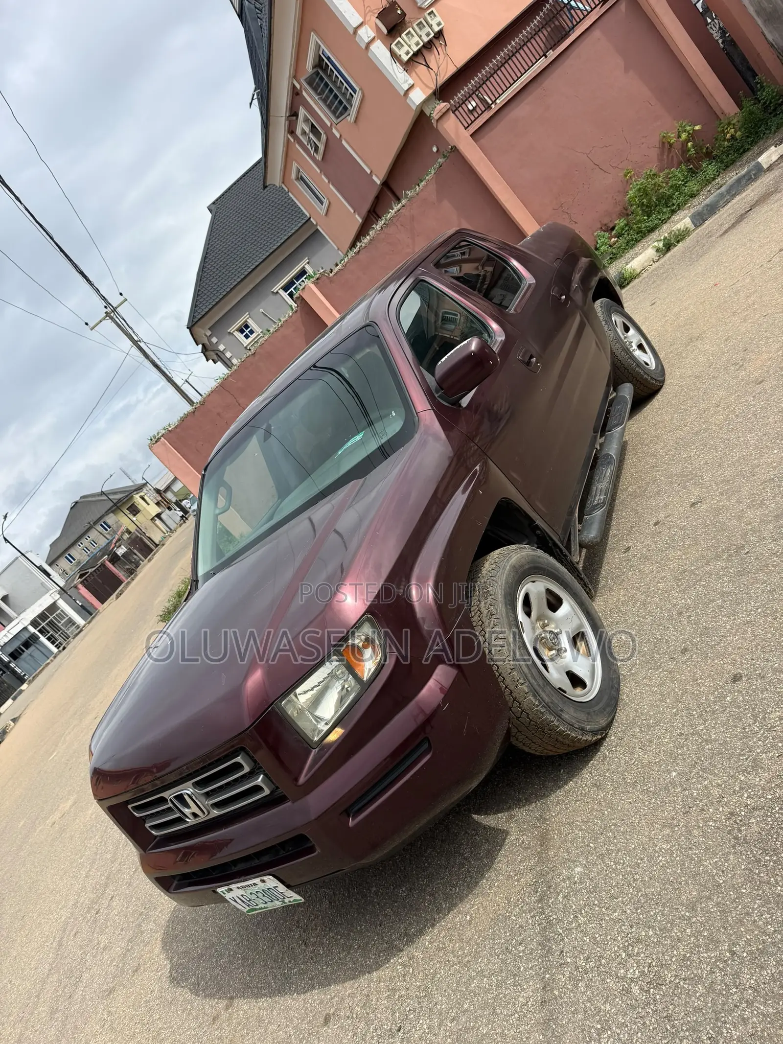 Honda Ridgeline RTX 2008 Red