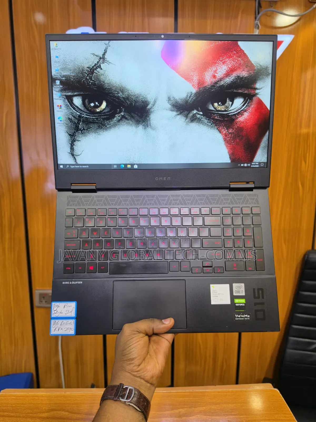 Laptop HP Omen 15 16GB Intel Core i7 SSD 512GB