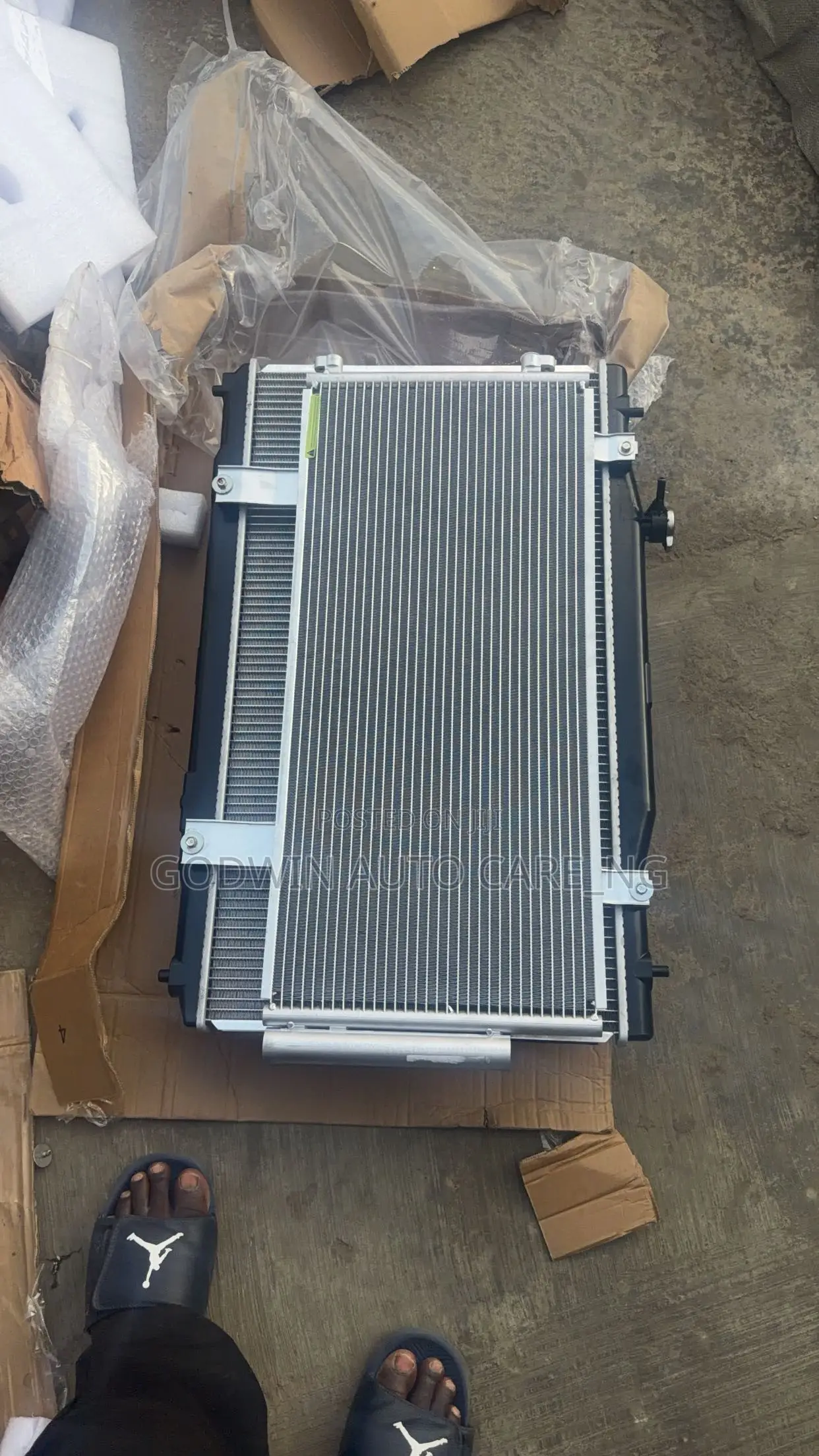 Complete Radiator Fan Condenser 2028 Honda Accord