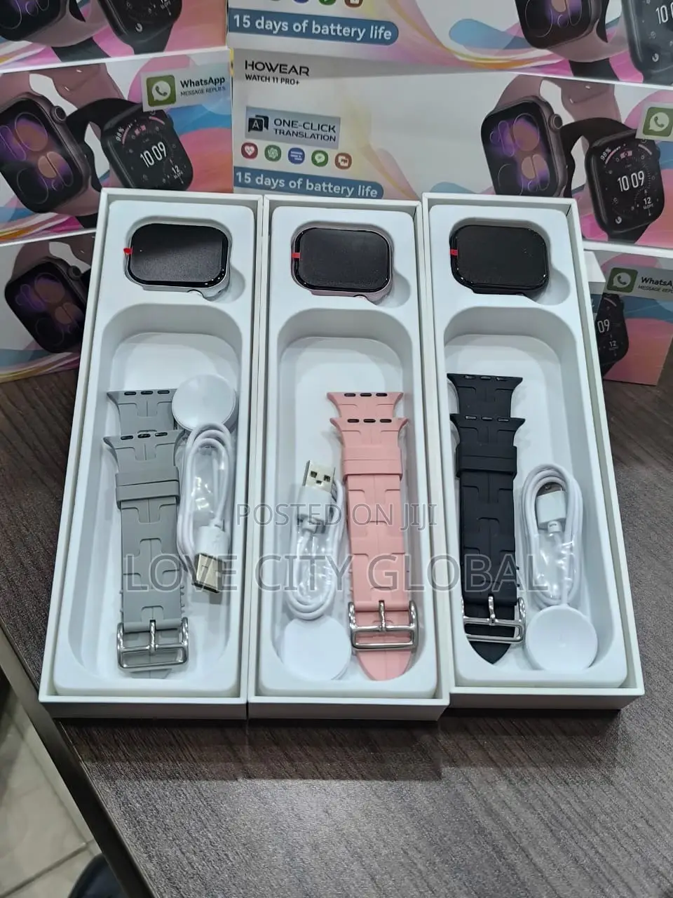 HOWEAR Watch 11 Pro+ Smart Watch HD Bt Call WhatsApp Message Reply