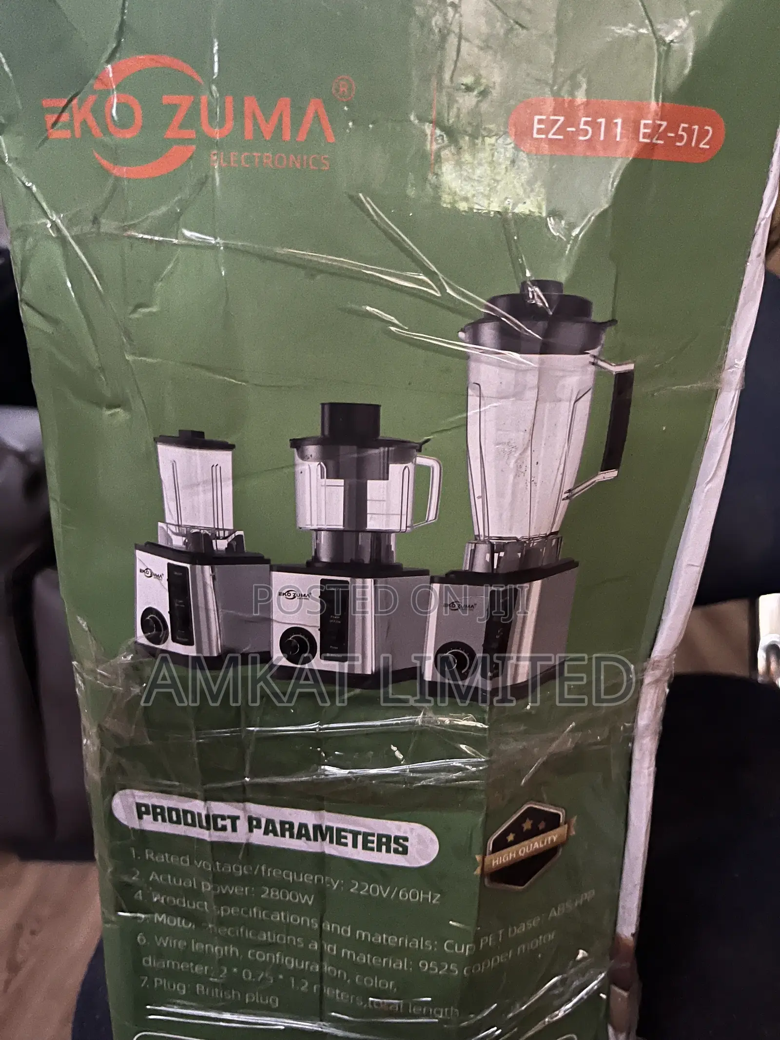 8 in 1 Eko Zuma Blender