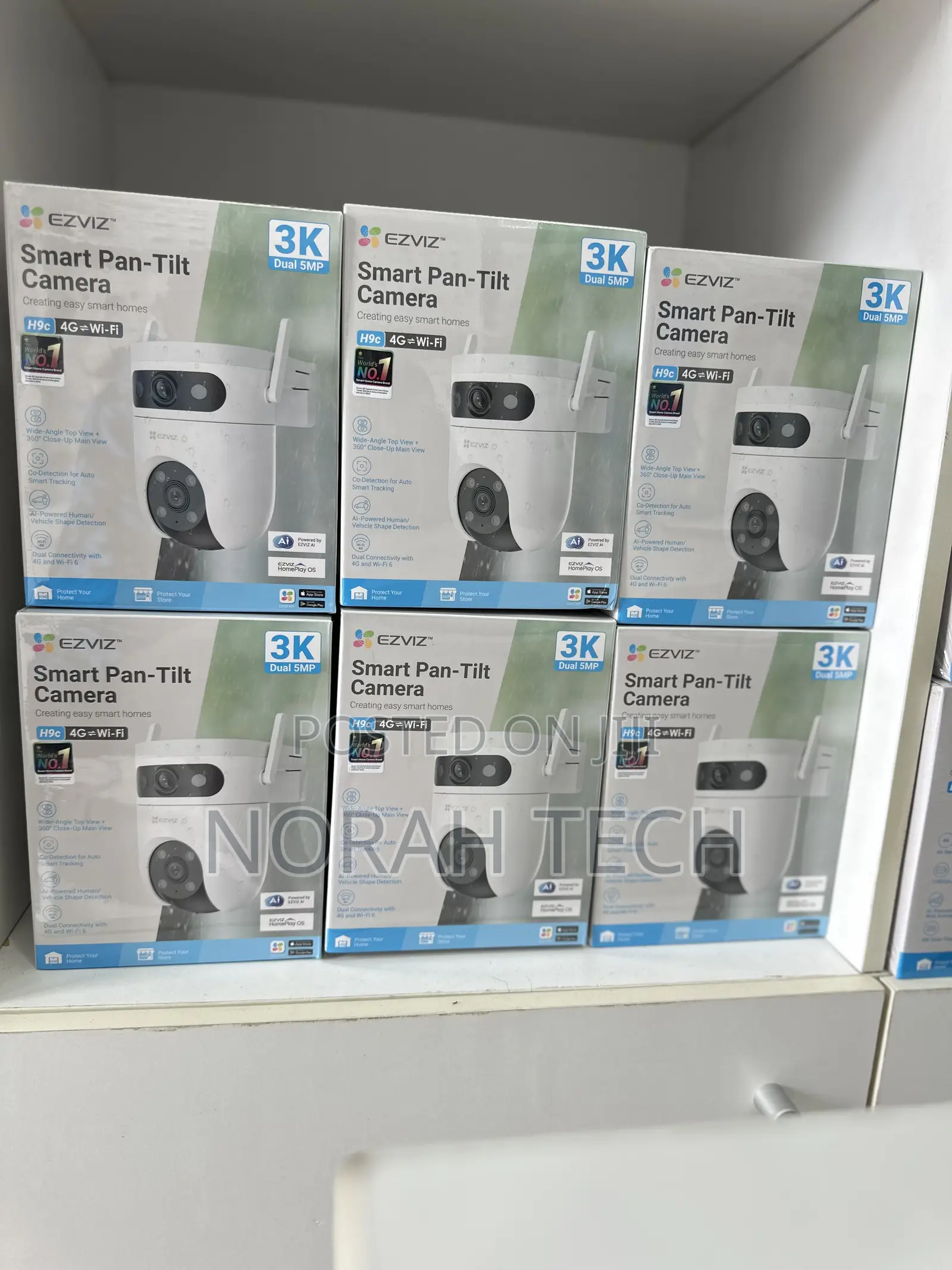 Ezviz Cs-H9c 4g and Wifi Dual Lens Camera