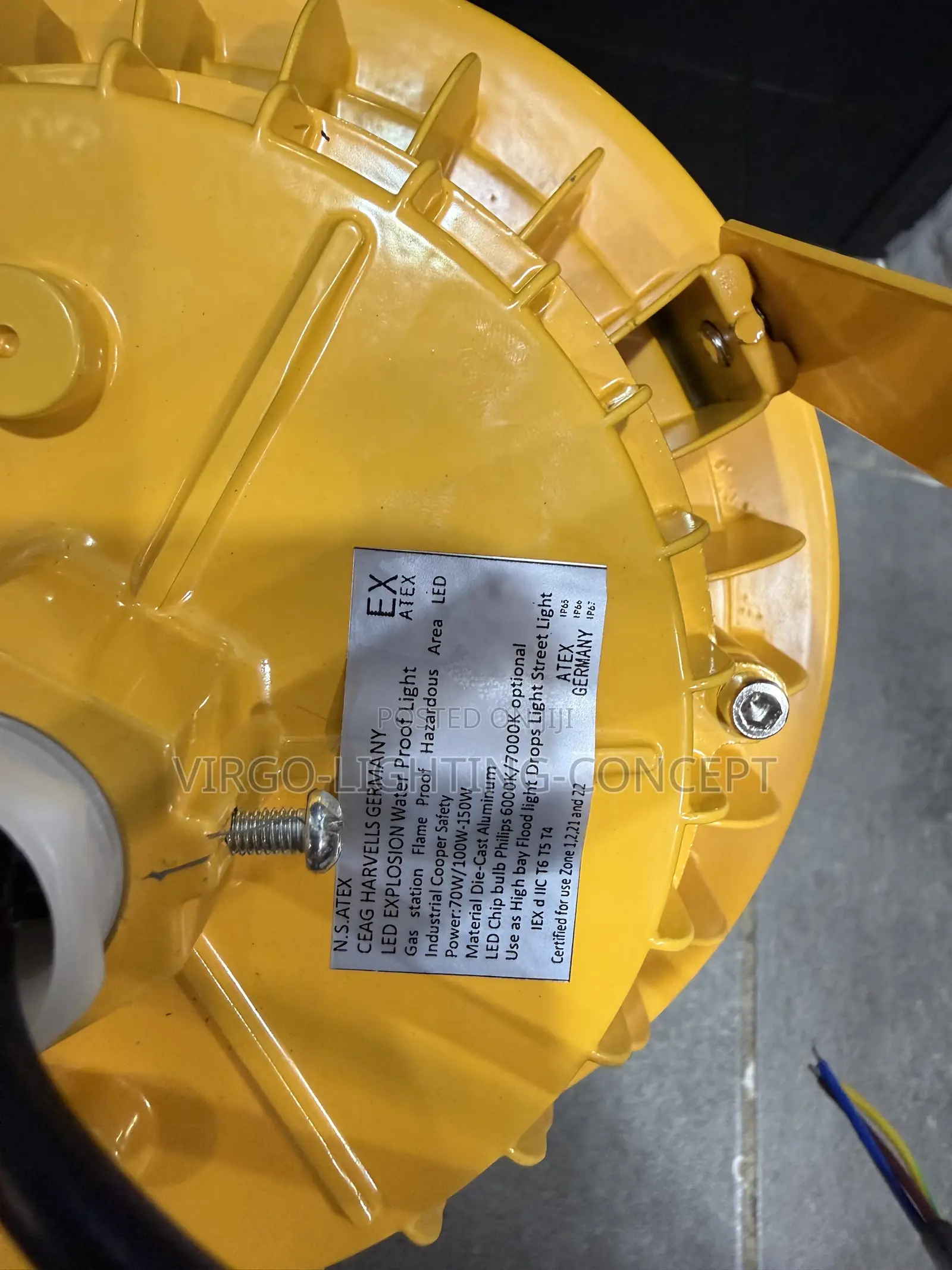 100w LED Explosion-Proof High Bay Light Fixture