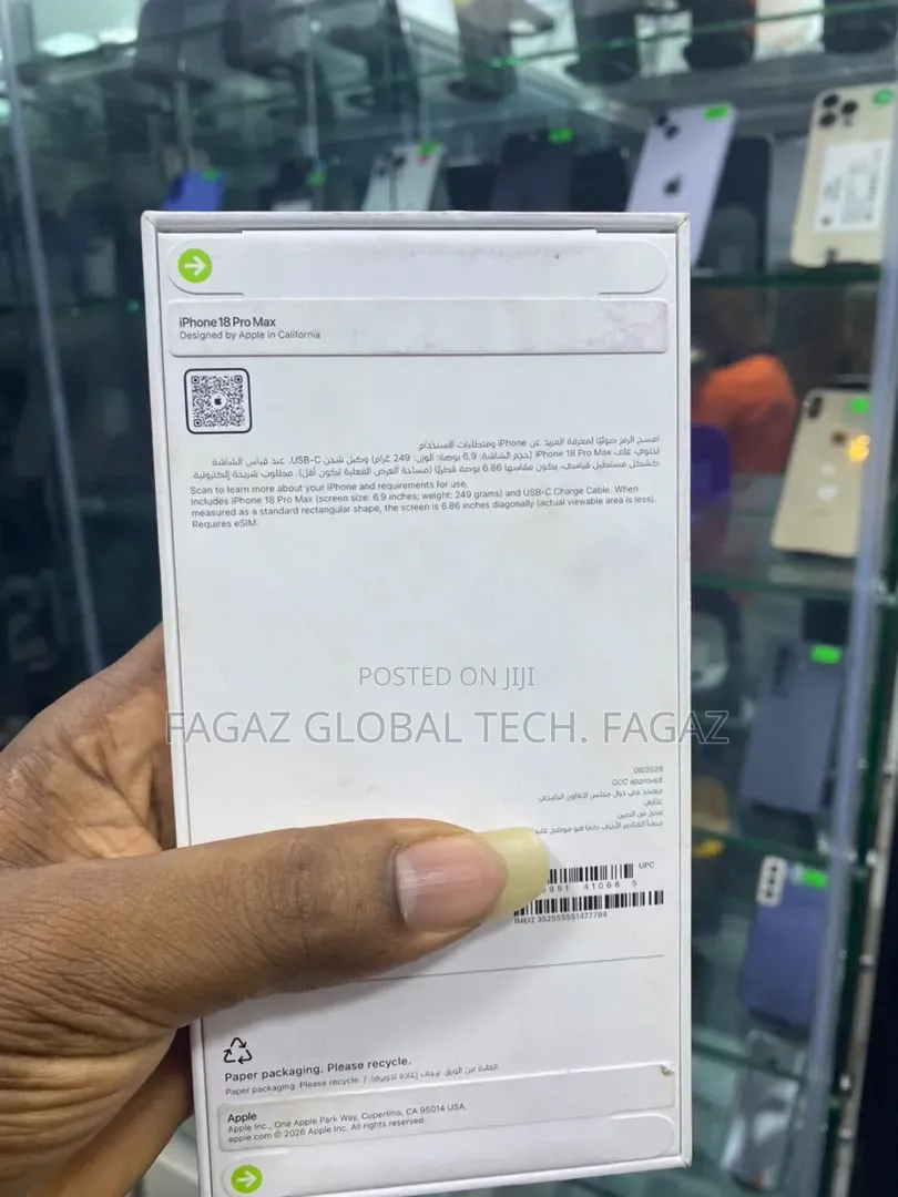 New Apple iPhone 18 Pro Max 512 GB Red