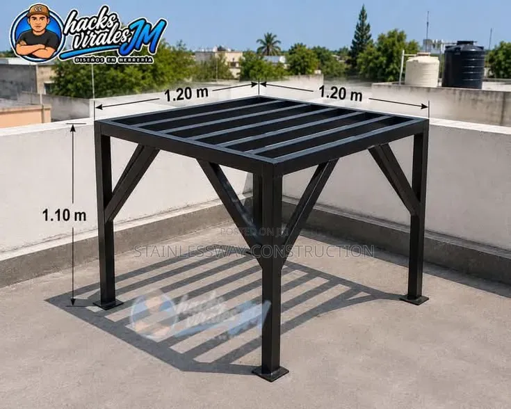 Heavy-Duty Overhead Tank Stand