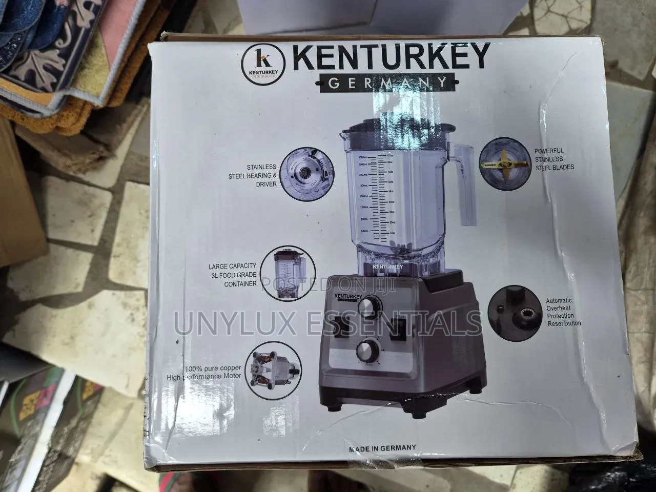 3in1 Kenturkey Turbo Crush Blender