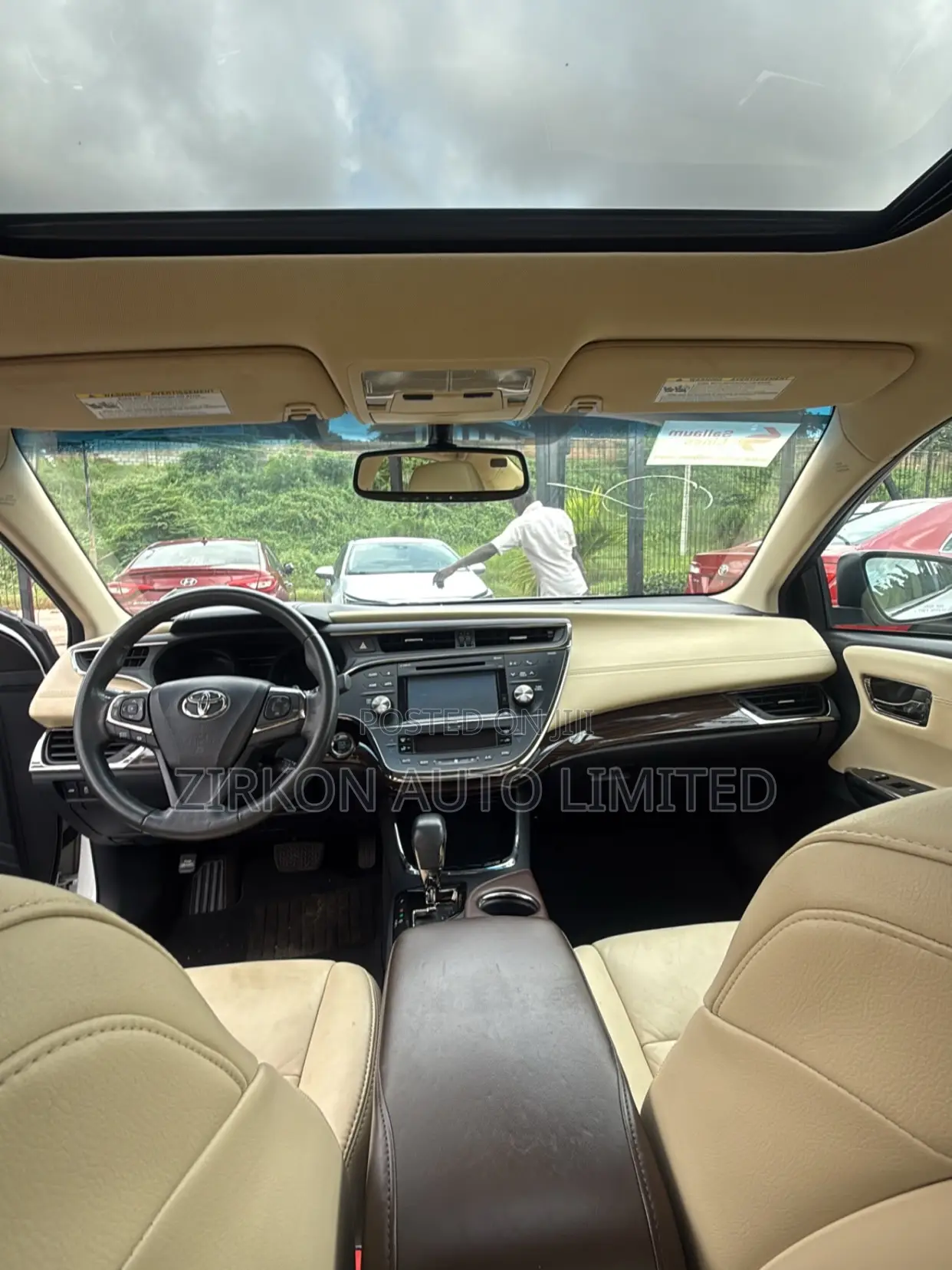 Toyota Avalon XLE Touring 4dr Sedan (3.5L 6cyl 6A) 2015 White