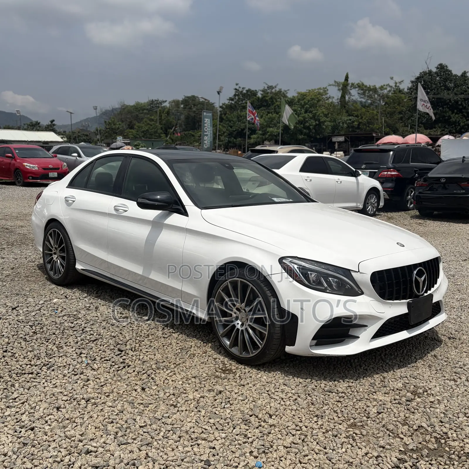 Mercedes-Benz C450 2016 White