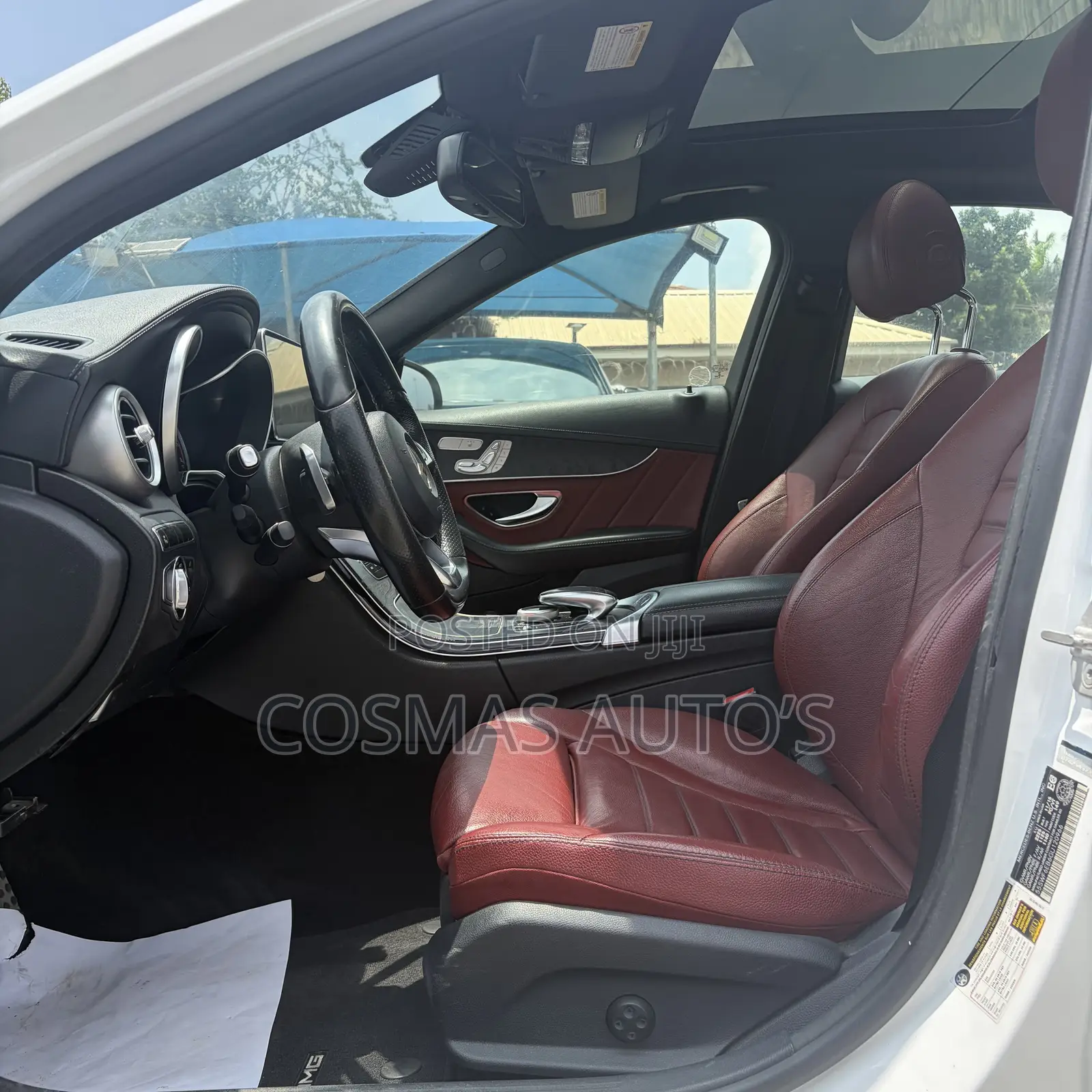 Mercedes-Benz C450 2016 White