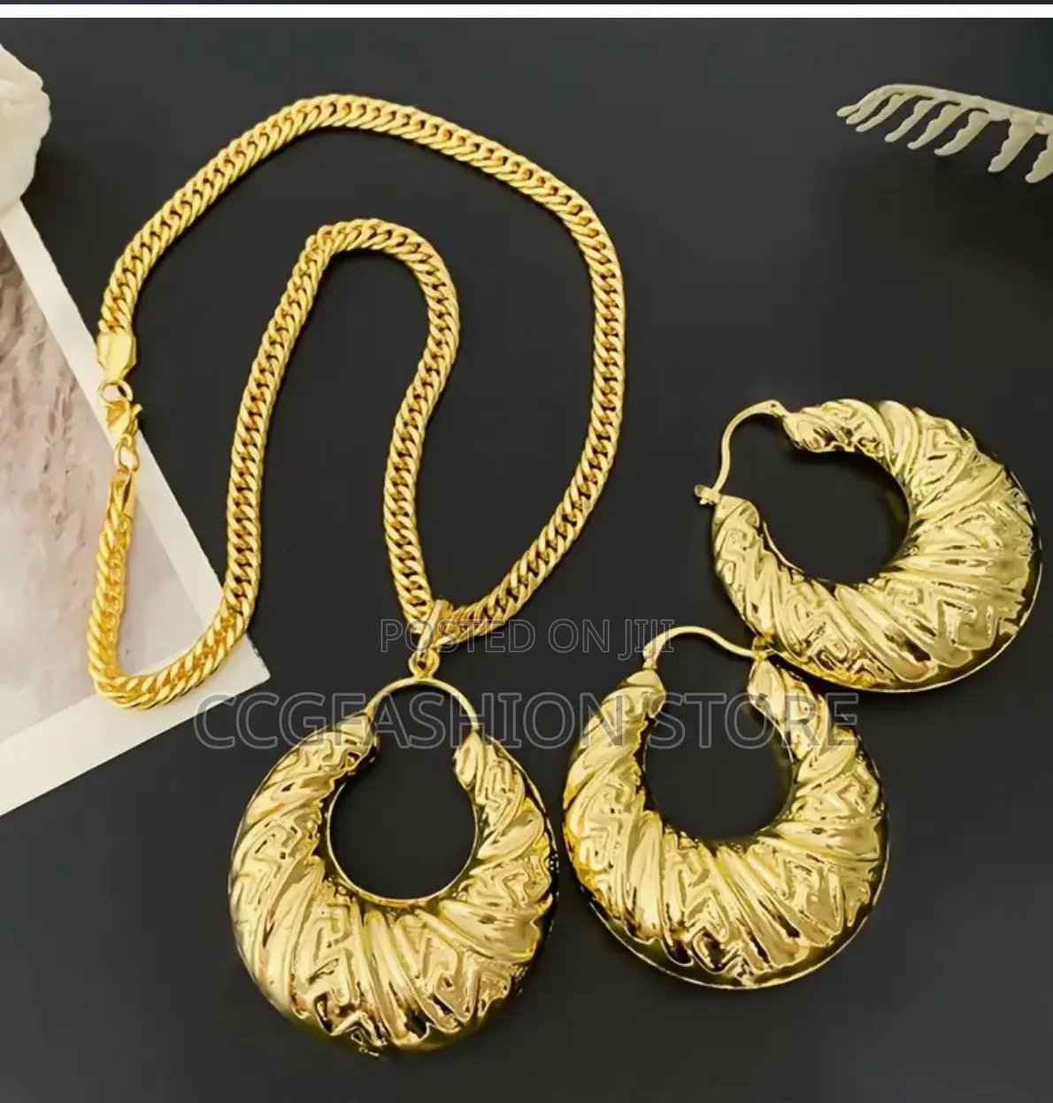 Bold Dubai Jewelry Set