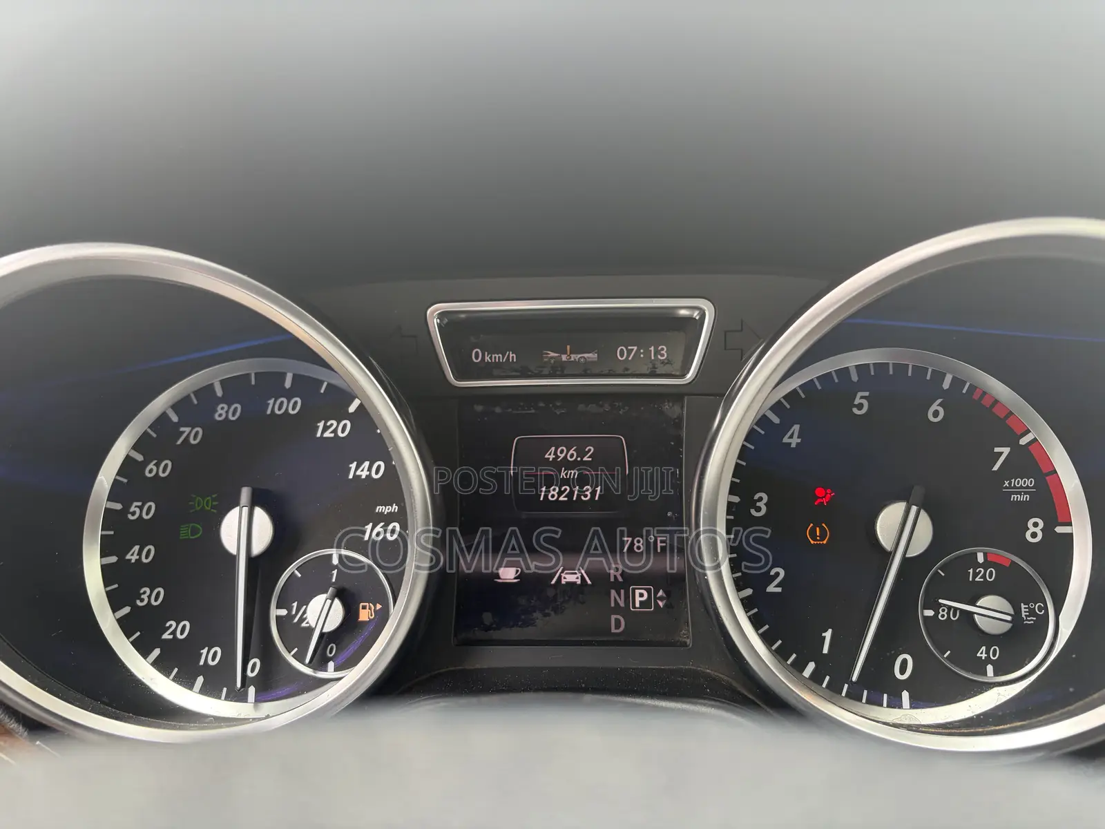 Mercedes-Benz M Class ML 350 4Matic 2013 Gray