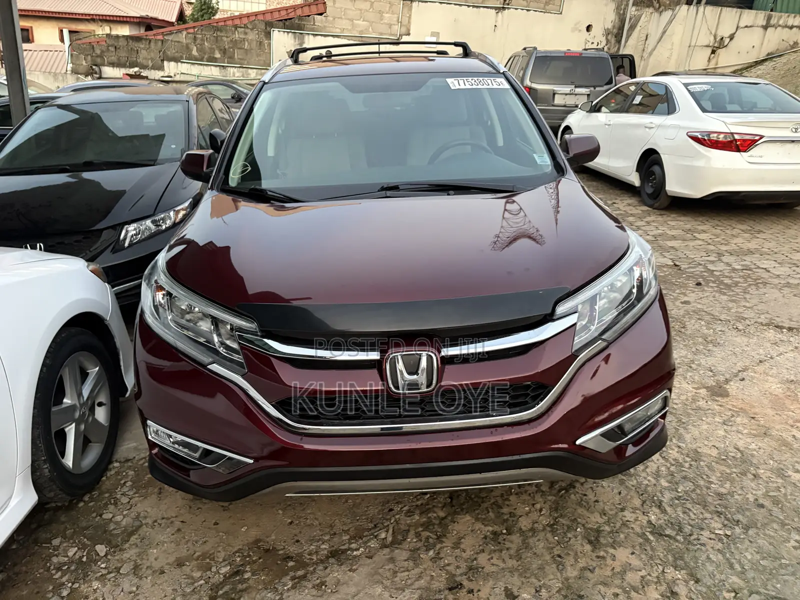 Honda CR-V EX-L 4dr SUV AWD (2.4L 4cyl CVT) 2016 Burgundy