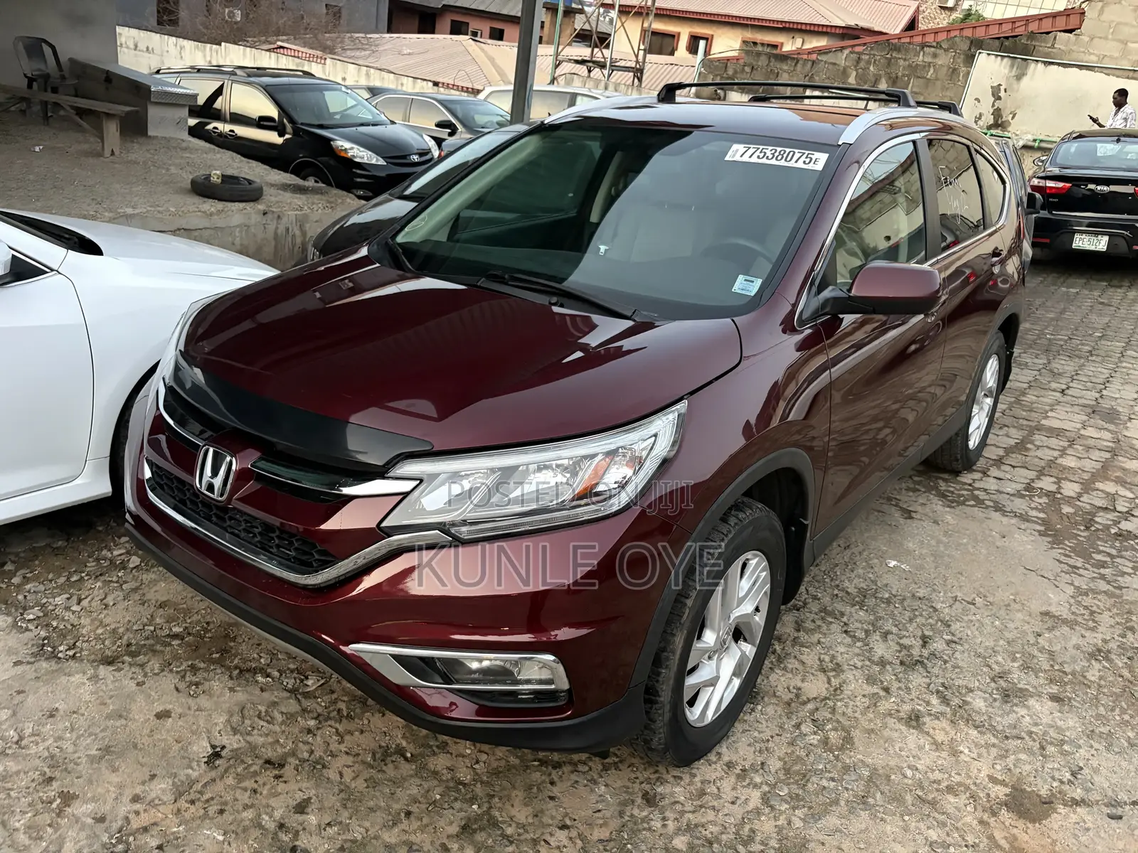 Honda CR-V EX-L 4dr SUV AWD (2.4L 4cyl CVT) 2016 Burgundy