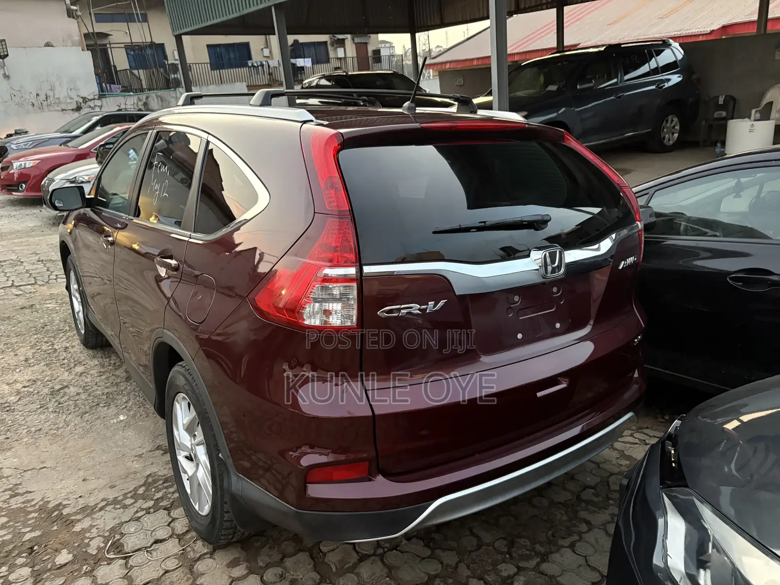Honda CR-V EX-L 4dr SUV AWD (2.4L 4cyl CVT) 2016 Burgundy