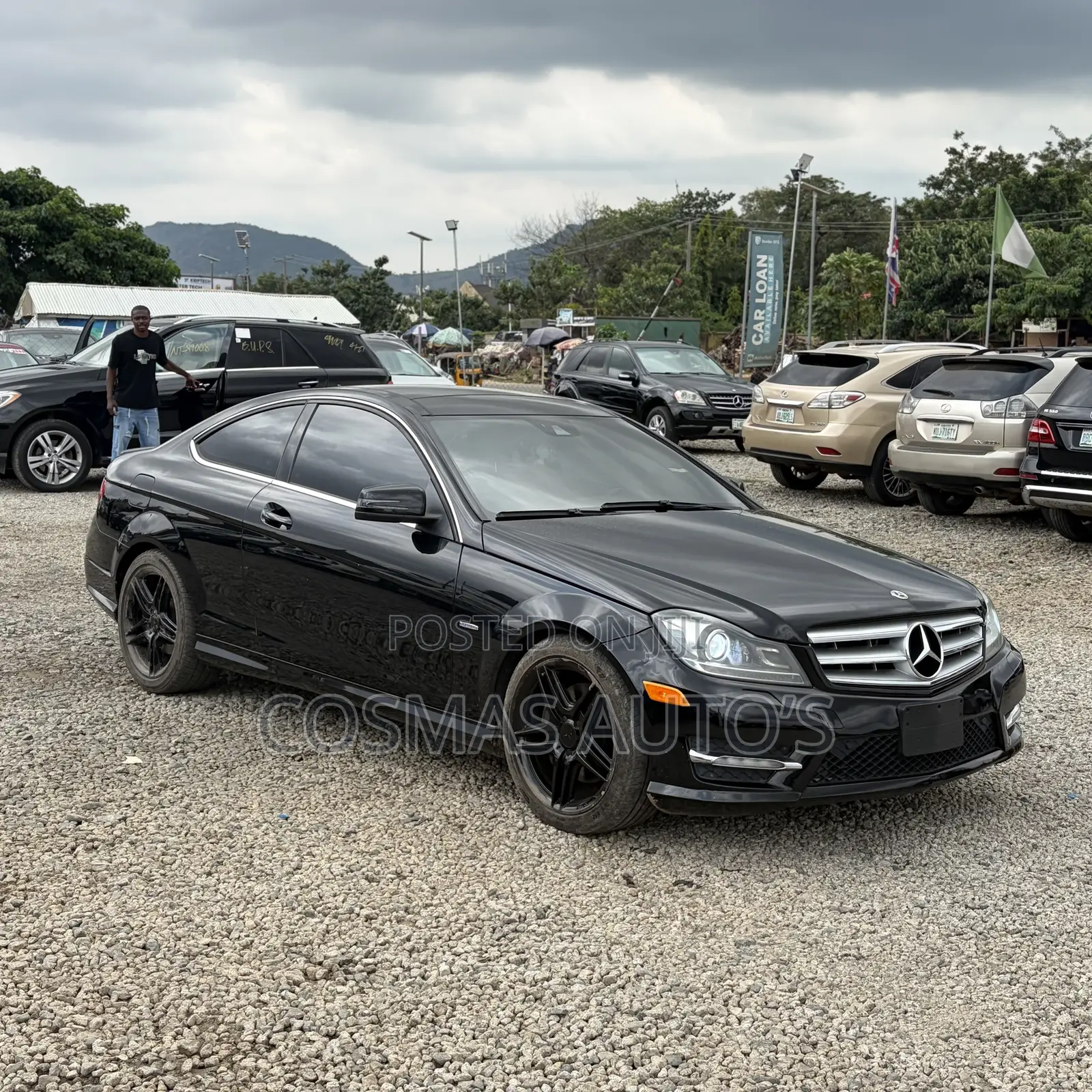 Mercedes-Benz C350 C 350 4MATIC AWD 2012 Black
