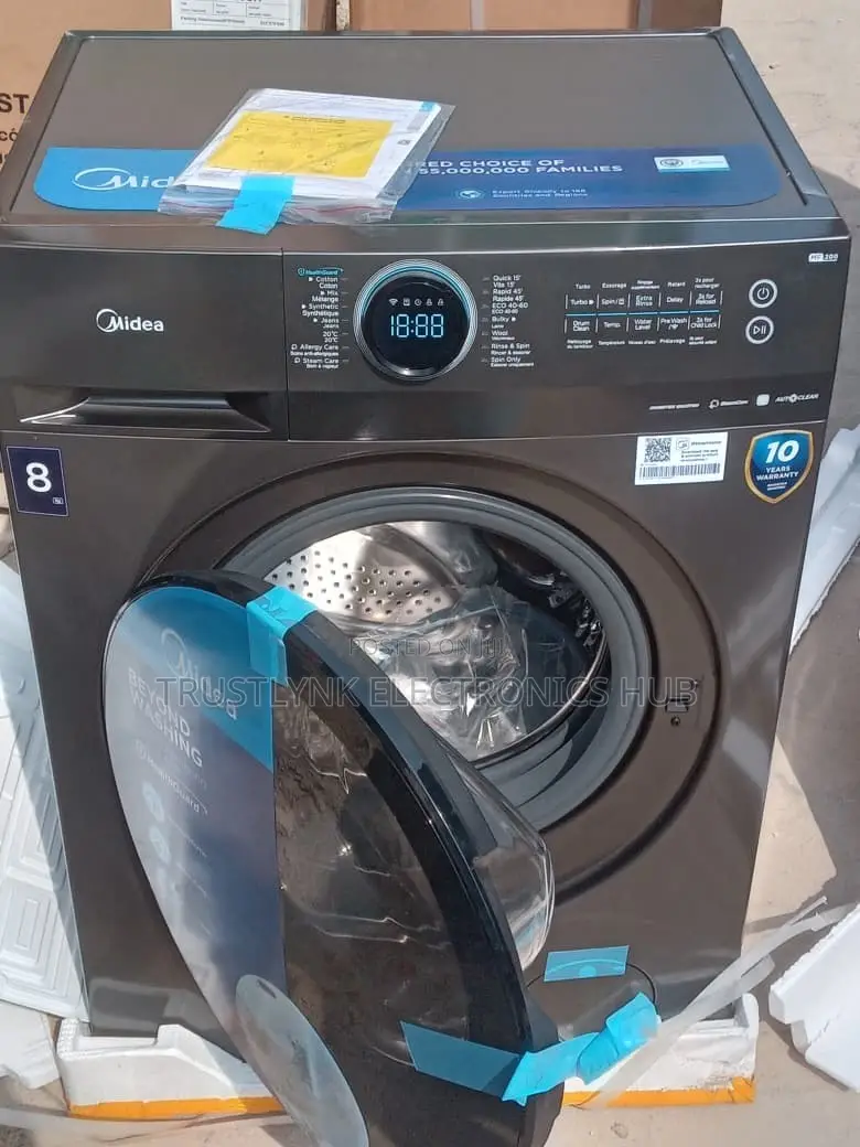 Midea Front Loader Automatic Inverter Washing Machine