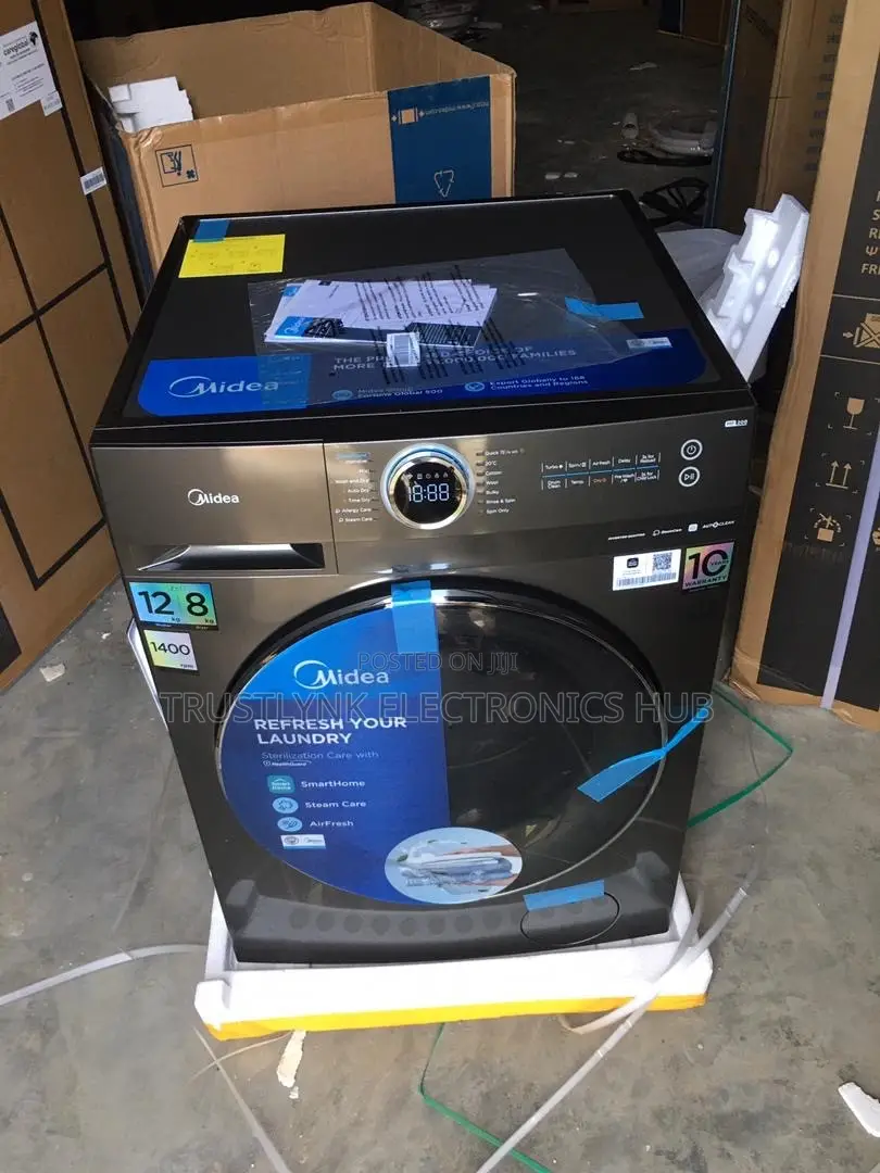 Midea Front Loader Automatic Inverter Washing Machine