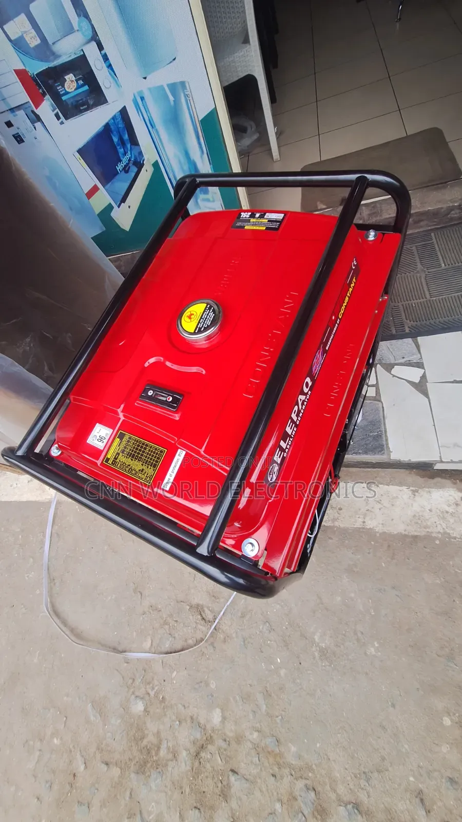 Brand New Elepaq Generator 7kva Full Copper With Key Battery