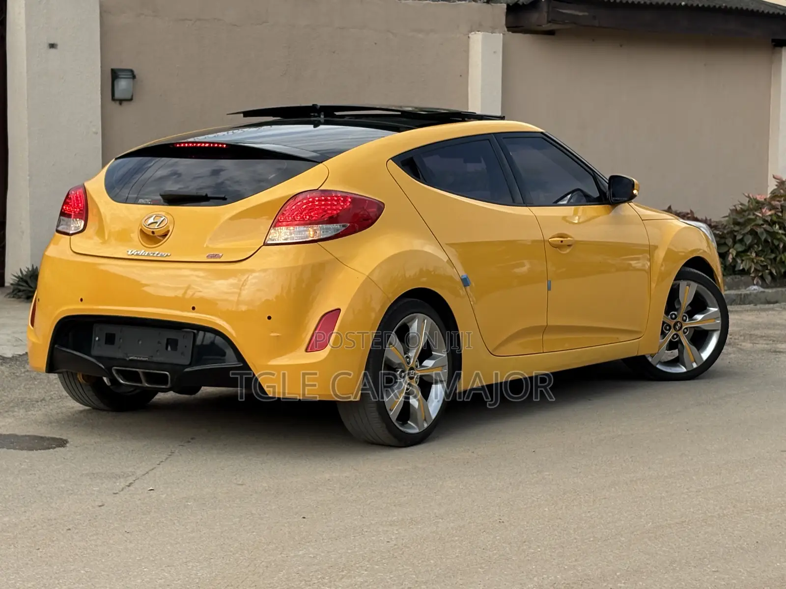 Hyundai Veloster Automatic 2012 Yellow