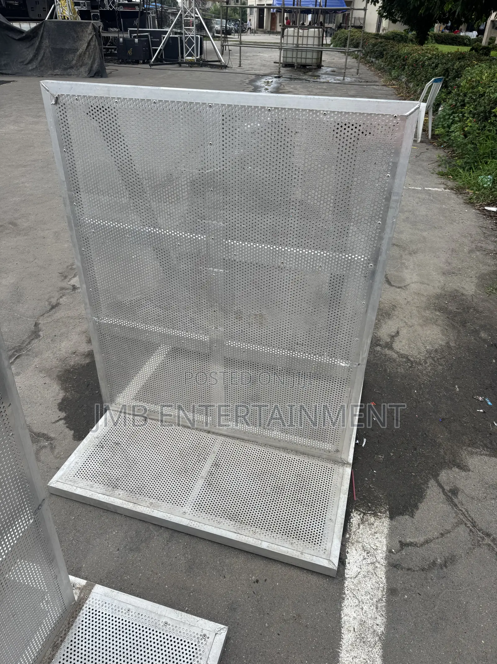 Foreign Barricades Available for Rent