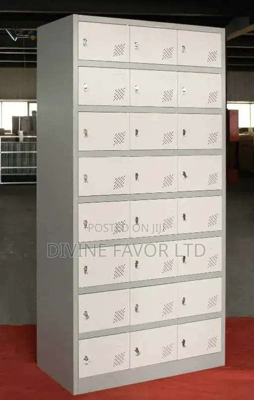 24-Doors Metal Staff Locker Cabinet
