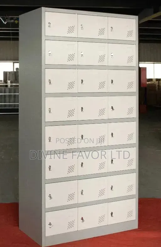 24-Doors Metal Staff Locker Cabinet