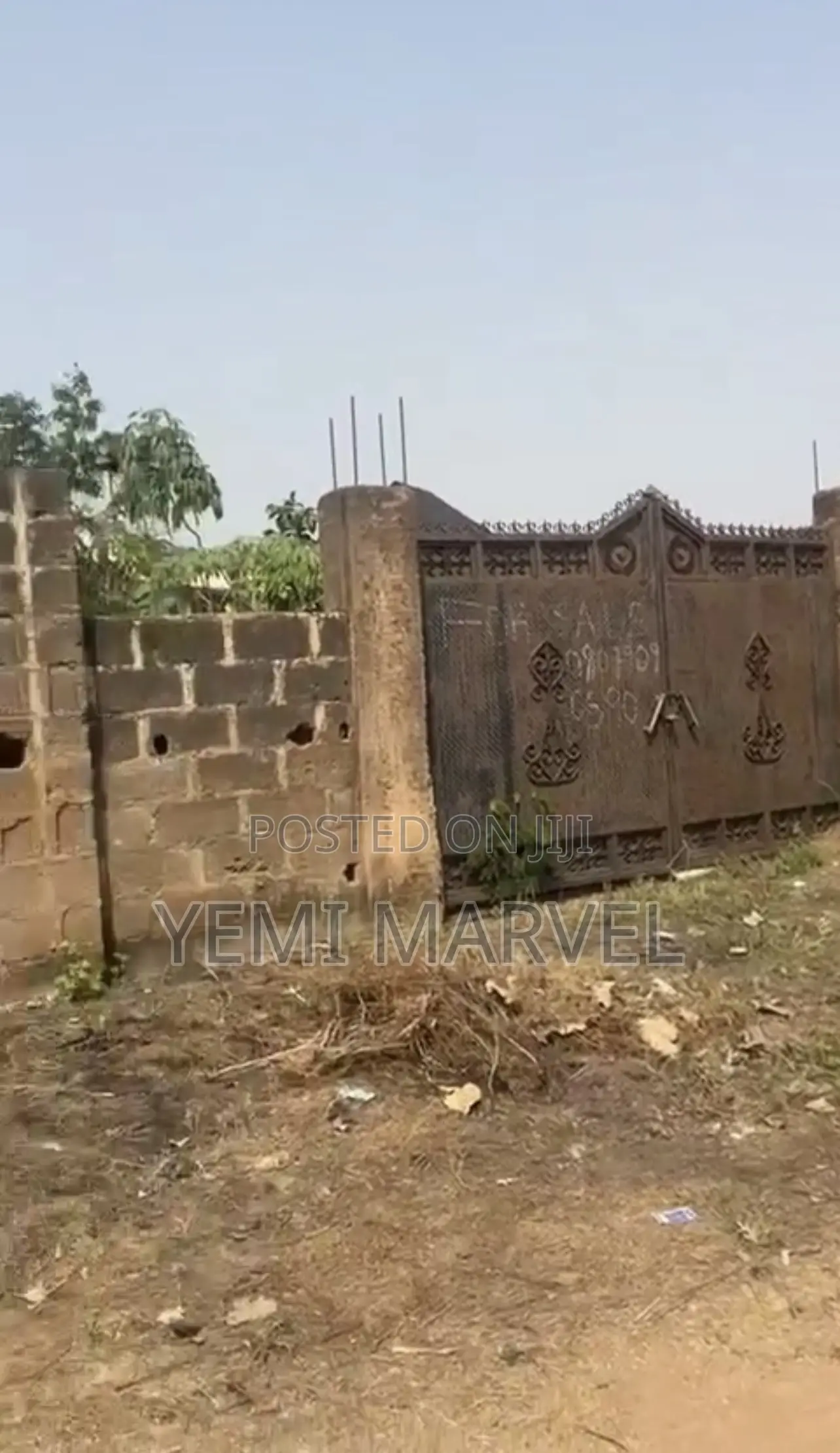 Well Fenced and Gated 2 Plots of Land at Hassan Block, Akuru