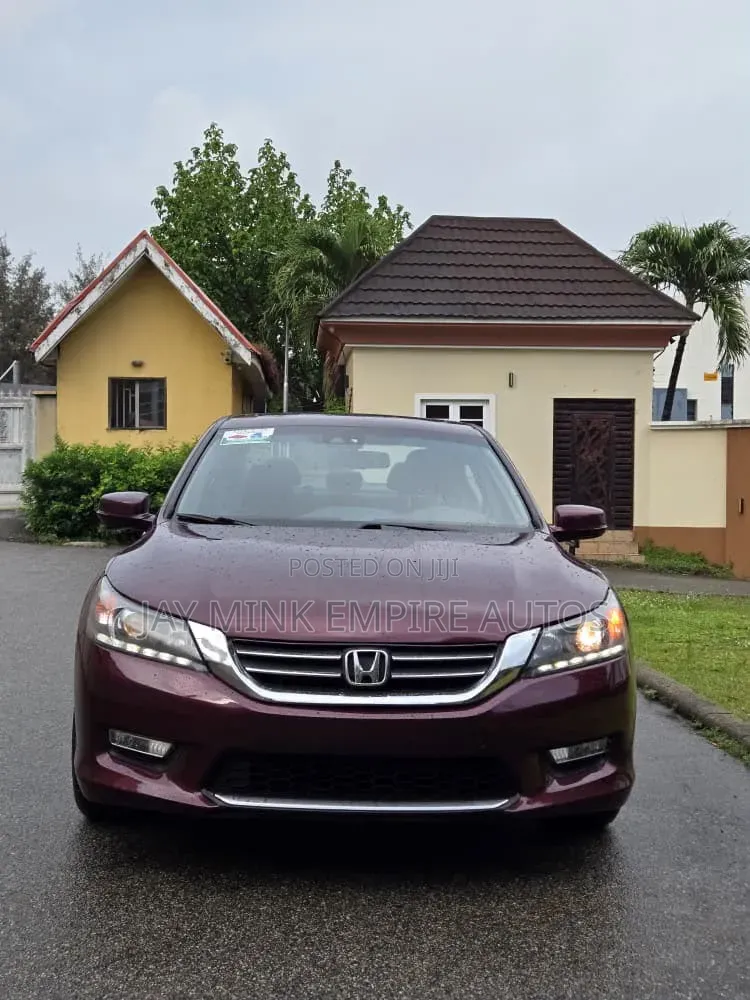 Honda Accord EX-L V-6 4dr Sedan (3.5L 6cyl 6A) 2014 Red
